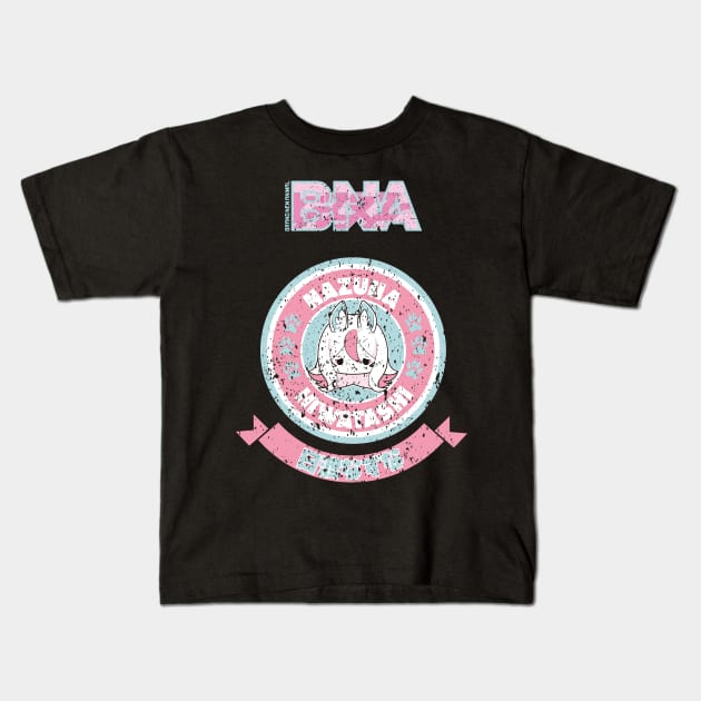 BRAND NEW ANIMAL (BNA): NAZUNA HIWATASHI CHIBI CIRCLE (GRUNGE STYLE) Kids T-Shirt by FunGangStore